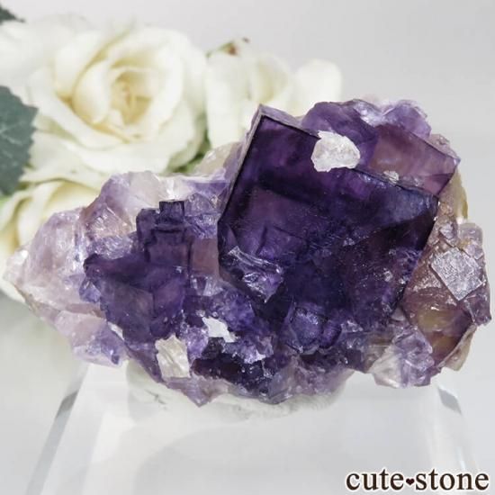 Chic Gold Flower Necklace with Stones | For Sensitive Skin