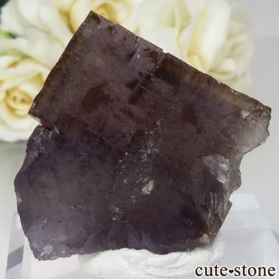 フランス Valzergues産 フローライトの結晶(原石)No.11の写真3 cute stone