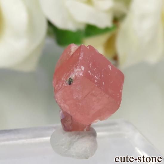 コロラド州 Sweet Home Mine産 ロードクロサイト&フローライト No.8の写真1 cute stone