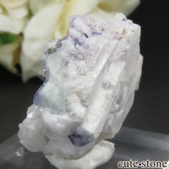 ヤオガンシャン産 ブルー×グリーンフローライト No.34 - cute stone -