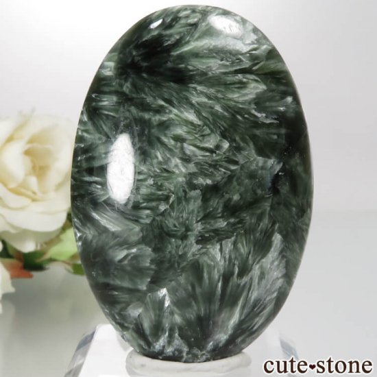 ロシア産 セラフィナイトのカボションルース No.4の画像 cute stone