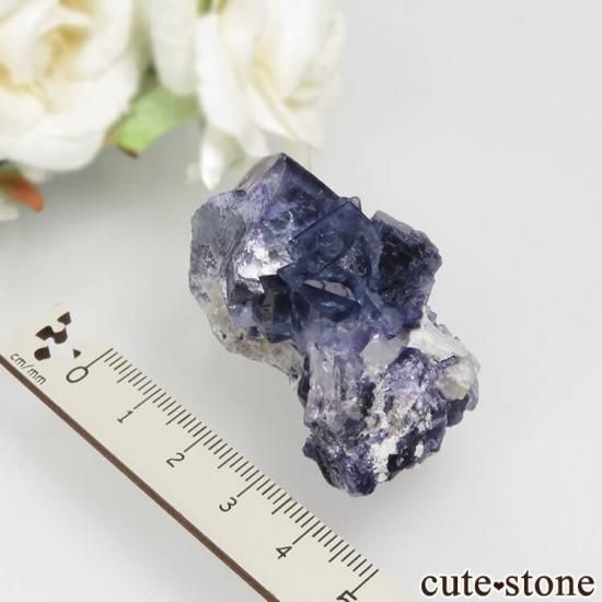 ヤオガンシャン産 ブルーフローライト No.47 - cute stone -