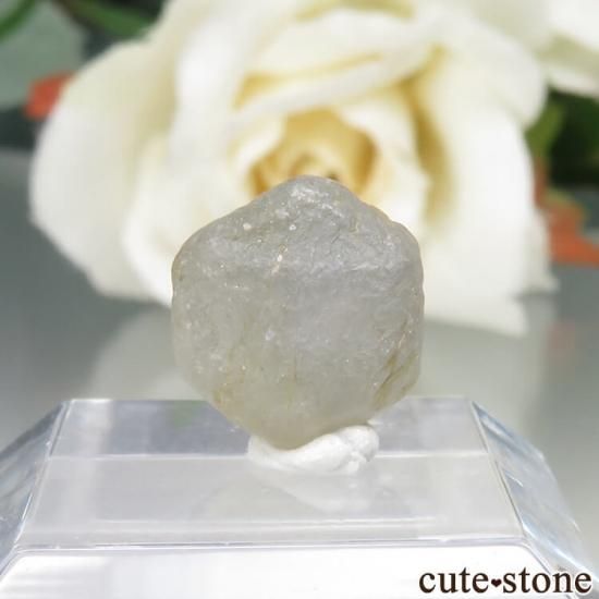 アメリカ モンタナ州産 サファイア(モンタナサファイア)の原石 No.8の写真1 cute stone