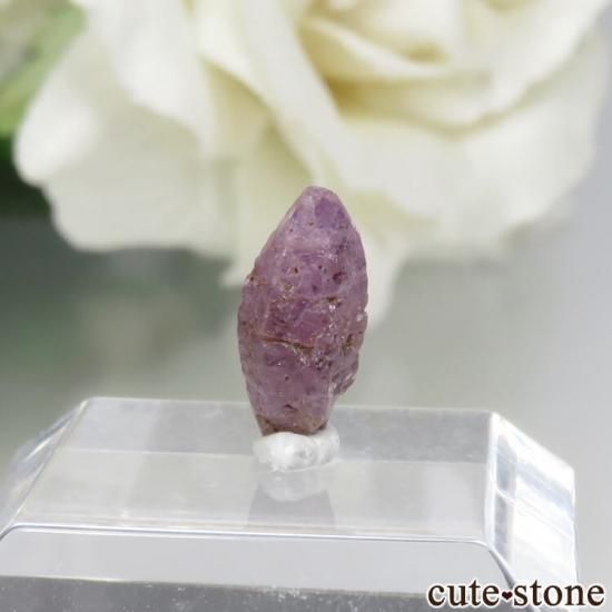 スリランカ Ratnapura産 パープルピンクサファイアの結晶 No.12の写真1 cute stone