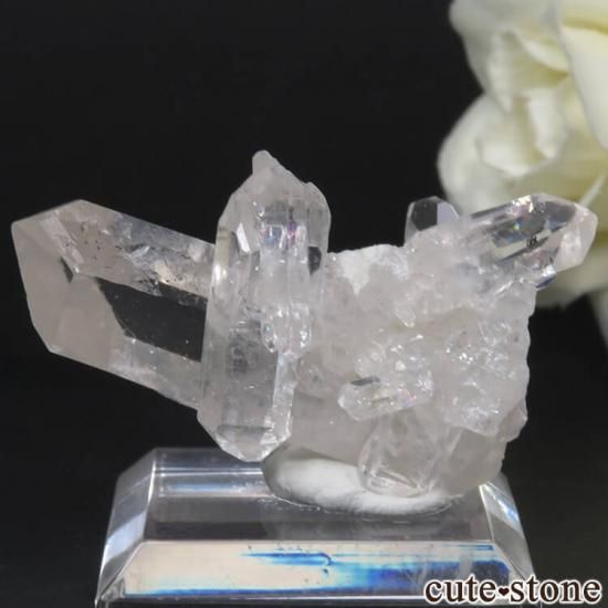 ✳️美しさ際立つ水晶✨ミナスジェライス州コリント産 水晶クラスター 天然石 原石 ブラジル ミナスジェライス州 コリント産 水晶（クォーツ）の