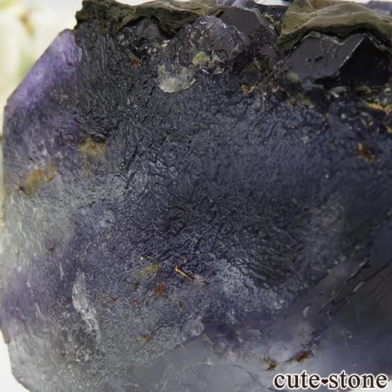 中国 福建省産 パープルフローライトの原石 No.35 - cute stone -