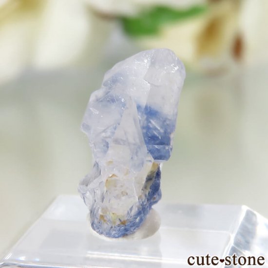 ブラジル産 デュモルチェライトインクォーツの原石 No.4 - cute stone -