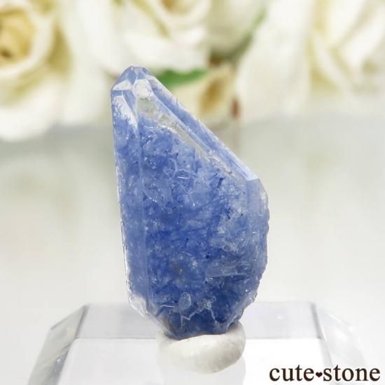 ブラジル産 デュモルチェライトインクォーツの原石 No.6 - cute stone -