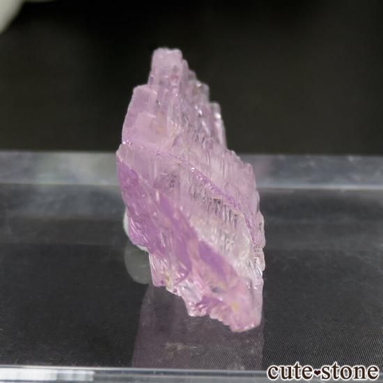 ブラジル産 エッチング(蝕像)クンツァイト (スポジュメン・リチア輝石) の結晶(原石) No.3の写真0 cute stone