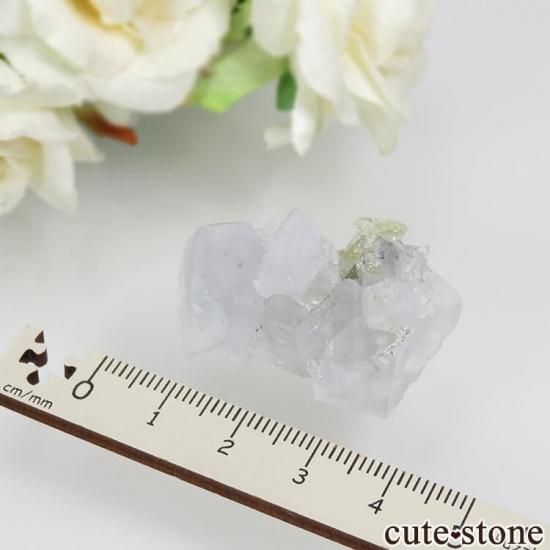 ロシア ダルネゴルスク Nikolaevskiy Mine産 フローライト&クォーツの原石 No.14の写真3 cute stone