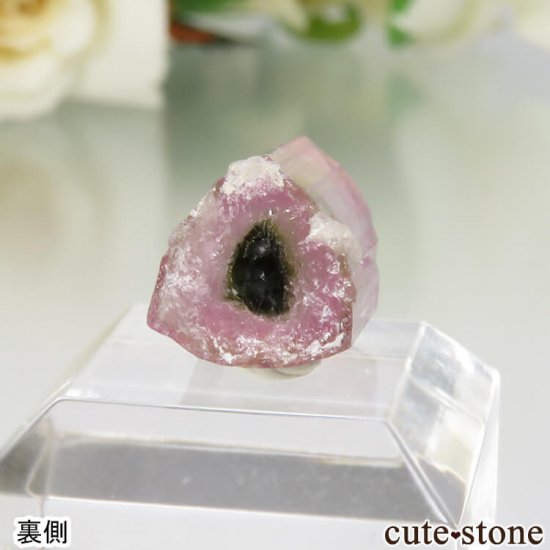 アフガニスタン Paprok産 リバースウォーターメロントルマリンの原石 No.8の写真3 cute stone