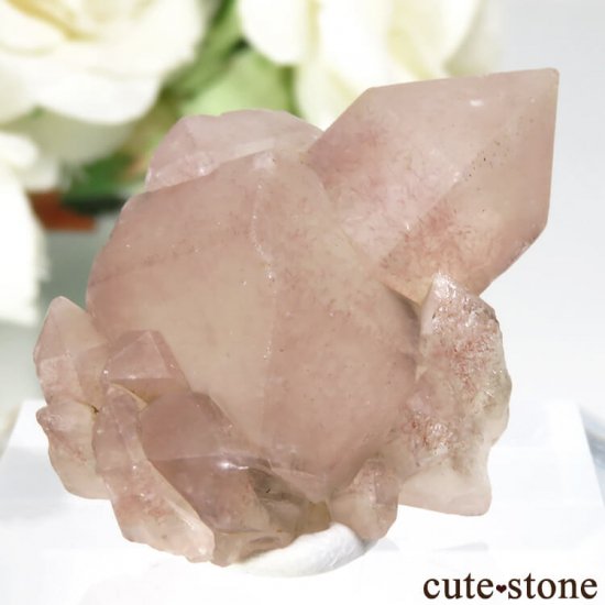 カザフスタン産 ストロベリークォーツ(苺水晶)の原石 No.14の画像 cute stone
