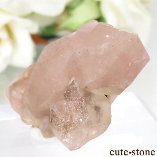 カザフスタン産 ストロベリークォーツ(苺水晶)の原石 No.14の写真3 cute stone