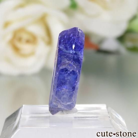 【タンザニア/メレラニ産】タンザナイト自形結晶⑥ メレラニ産 タンザナイト(ブルーゾイサイト)の結晶（原石）6.5ct