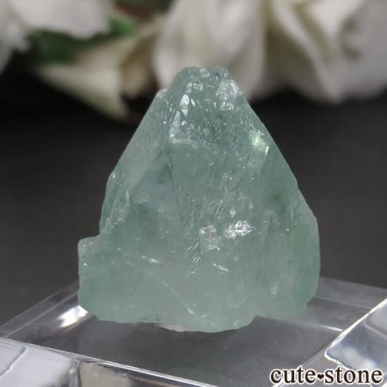 インド プネー産 グリーンアポフィライト&スティルバイトの原石 No.28の写真0 cute stone