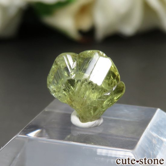 スリランカ Badalkumbura産 クリソベリルの原石 No.1の写真3 cute stone