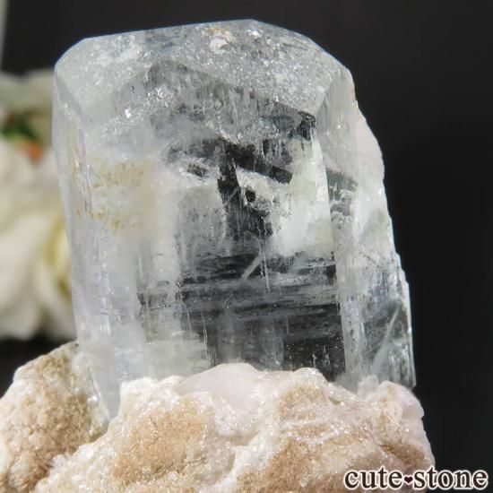 パキスタン シガル産 アクアマリンの原石 No.28 - cute stone -