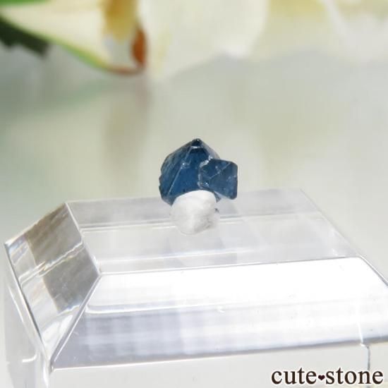 ナイジェリア産 ブルースピネル(ガーナイト)の結晶(原石)No.16の写真1 cute stone