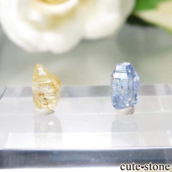 スリランカ Ratnapura産 サファイアの結晶のセット No.39の写真0 cute stone