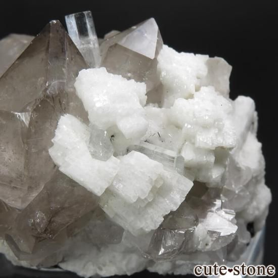 パキスタン産アクアマリンwithスモーキークォーツ原石 パキスタン スカルドゥ産 アクアマリン＆スモーキークォーツ