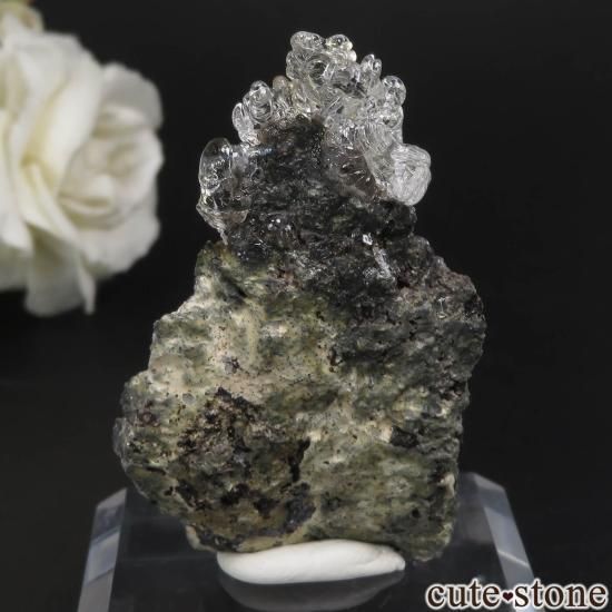 ハンガリー Kopasz Hill andesite quarry産 ハイアライト(オパール)の母岩付き原石 No.31の写真1 cute stone