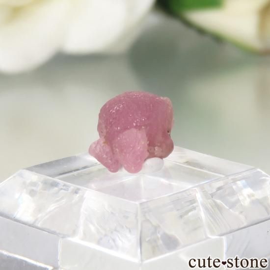 ミャンマー Momeik産 ピンクトルマリン(マッシュルーム)の原石 No.2の写真1 cute stone