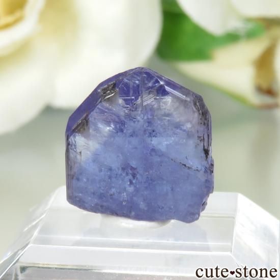 タンザニア メレラニ産 タンザナイトの原石(加熱処理) No.80の写真1 cute stone