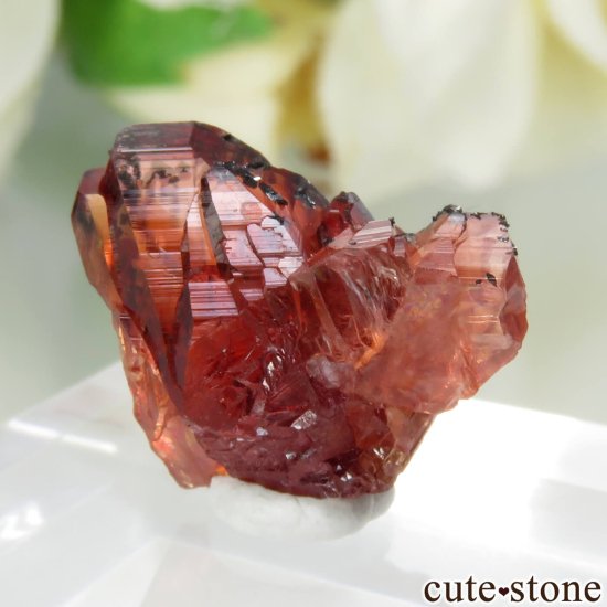 南アフリカ N'Chwaning I Mine産 ロードクロサイトの原石 No.16の写真2 cute stone