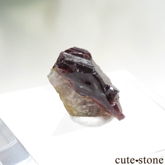 ブラジル Navegadora claim産 スペサルティンガーネットの原石 No.4の写真0 cute stone