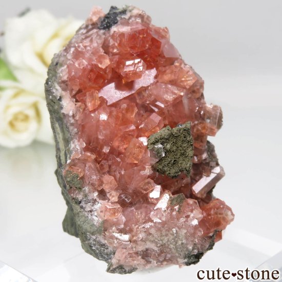 南アフリカ N'Chwaning Mines産 ロードクロサイトの母岩付き原石 No.18の写真0 cute stone