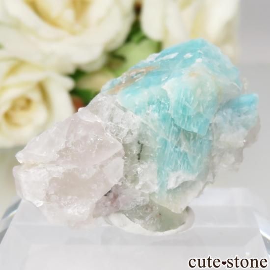 コロラド州 Lake George産 アマゾナイトの原石 No.2の写真1 cute stone