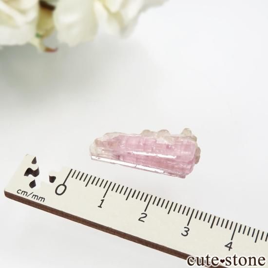 アフガニスタン Kunar産 ピンクトルマリン&モスコバイトの原石 No.14の写真3 cute stone