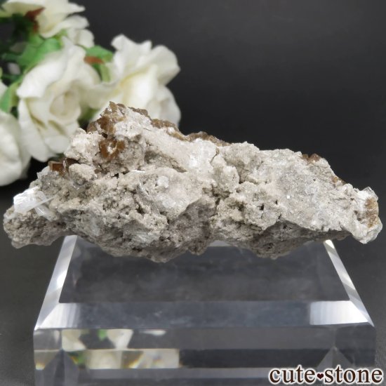アメリカ オハイオ州産 フローライト＆セレスタイトの母岩付き原石 No.10の写真0 cute stone