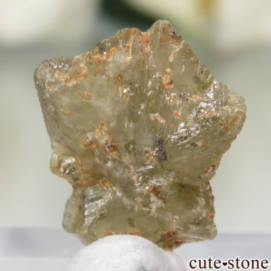 ブラジル ミナスジェライス州産 クリソベリルの原石 No.6の写真1 cute stone