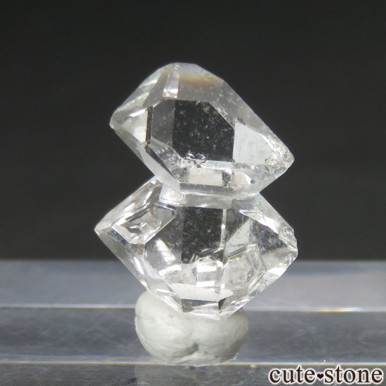 ニューヨーク ハーキマー産 クォーツ（ハーキマーダイヤモンド）の原石 No.1の画像 cute stone