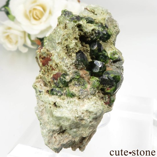 イラン Belqeys Mountain産のデマントイドガーネットの原石 No.15の写真0 cute stone