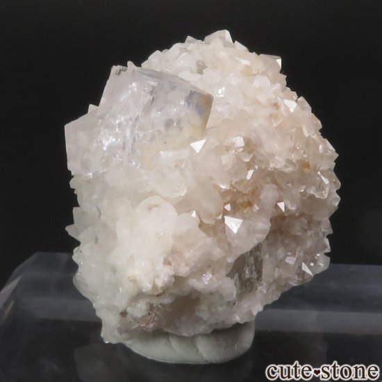 ドイツ Clara Mine産 フローライト＆クォーツの原石 No.3の写真2 cute stone