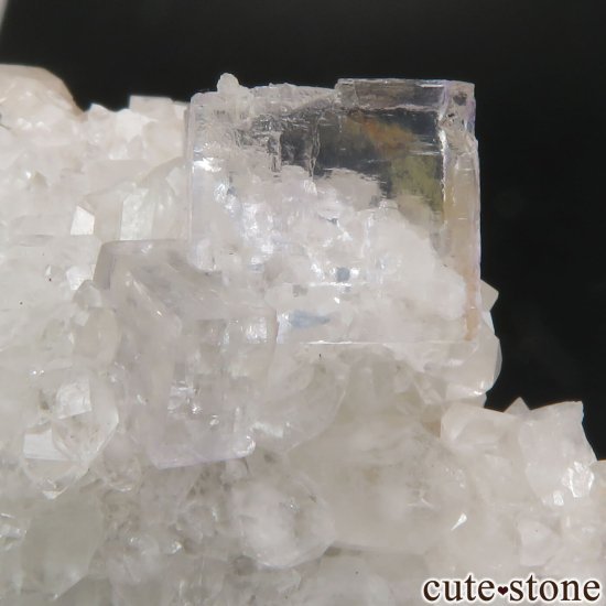 ドイツ Clara Mine産 フローライト＆クォーツの原石 No.3の写真4 cute stone