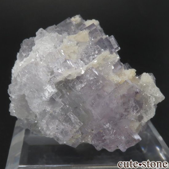 ドイツ Clara Mine産 フローライト＆クォーツの原石 No.5の写真0 cute stone