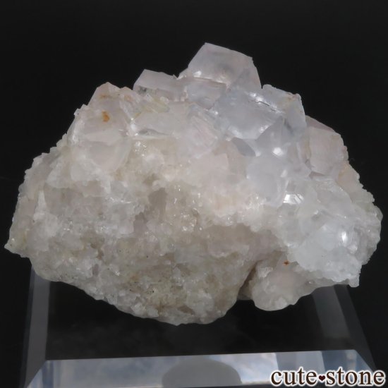 ドイツ Clara Mine産 フローライト＆クォーツの原石 No.7の写真1 cute stone