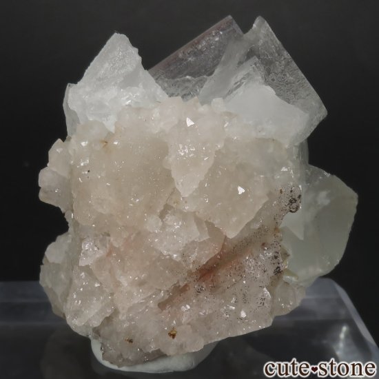 ドイツ Clara Mine産 フローライト＆クォーツの原石 No.8の写真1 cute stone