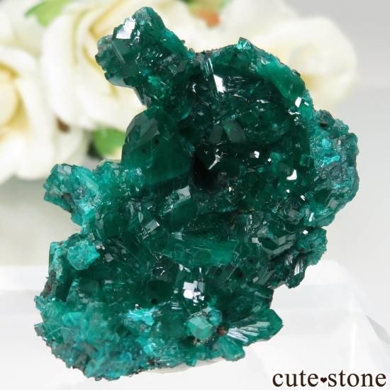 コンゴ産 ダイオプテーズ原石 コンゴ産]ダイオプテーズ結晶原石（13.1g） - 埼玉県吉川市の