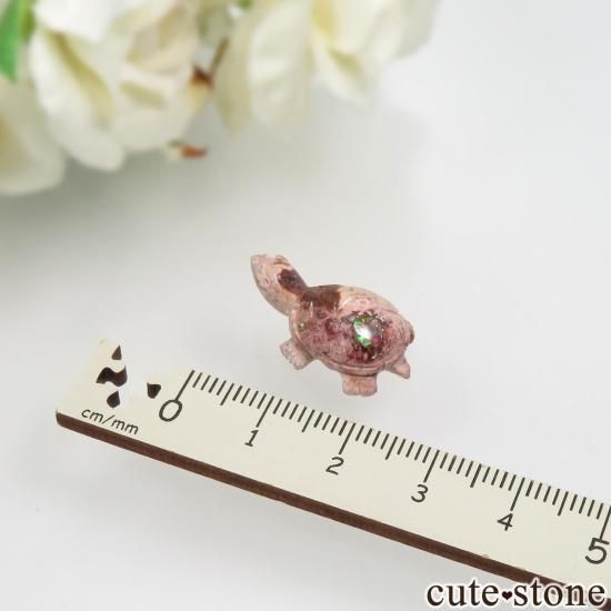 カンテラオパールの亀さん(メキシコ La Trinidad産 ) No.3の写真1 cute stone