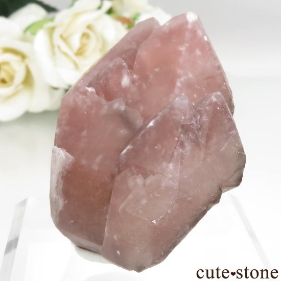 カザフスタン産 ストロベリークォーツ(苺水晶)の原石 No.15の写真2 cute stone