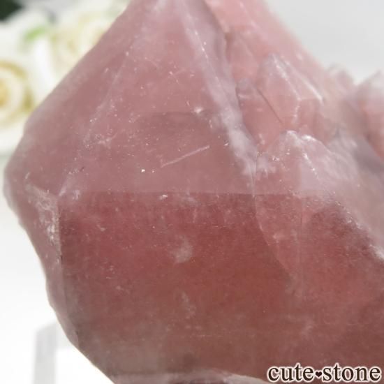 カザフスタン産 ストロベリークォーツ(苺水晶)の原石 No.15