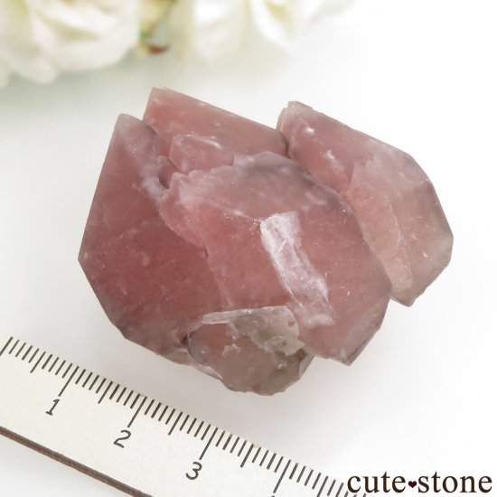 カザフスタン産 ストロベリークォーツ(苺水晶)の原石 No.15の写真6 cute stone