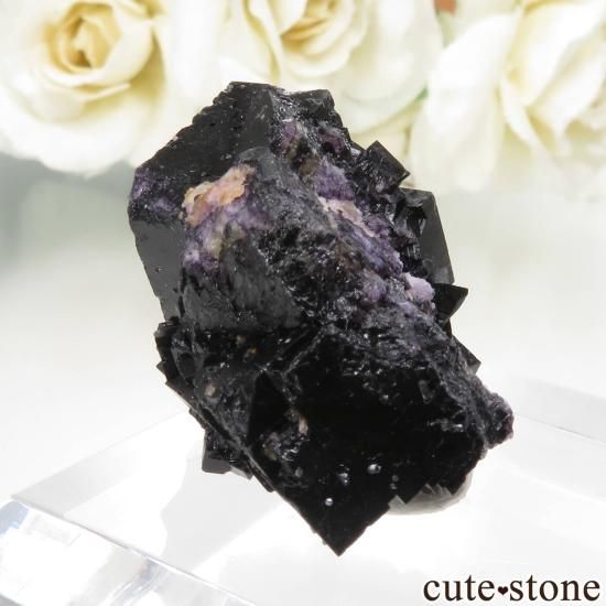 408 イリデッセンス フローライト＆クォーツ ドイツ産 408 イリデッセンス フローライト＆クォーツ ドイツ産