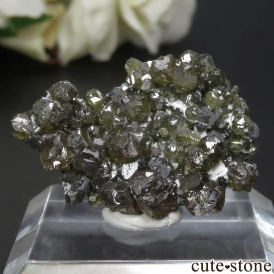 ブルガリア Madan産 スファレライト＆ガレナの原石 No.3 - cute stone -