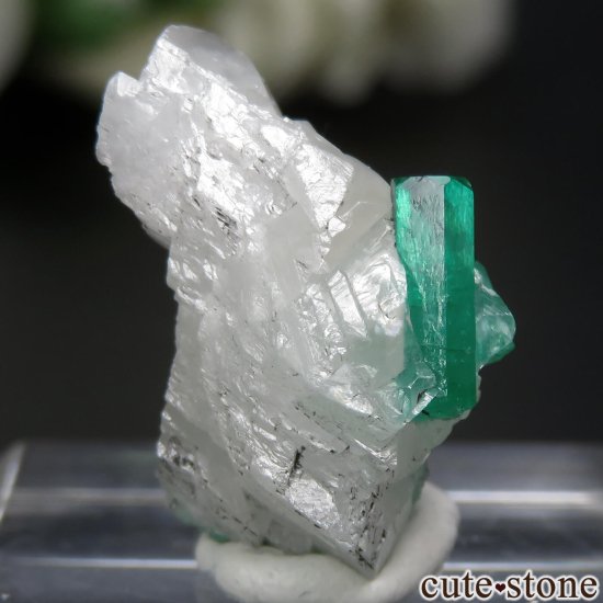 コロンビア Pena Blanca Mine産 エメラルド＆カルサイトの原石 No.3 