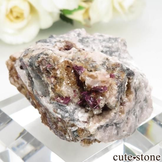 モロッコ Bou Azzer産 エリスライトの原石 No.8の写真0 cute stone